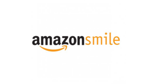amazon smile logo on Playmates Cooperative Fundraising page